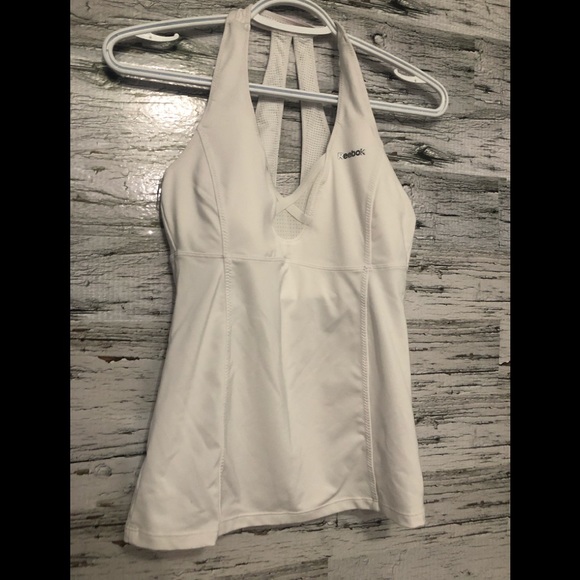 Reebok Play Dry white tank - Picture 1 of 3